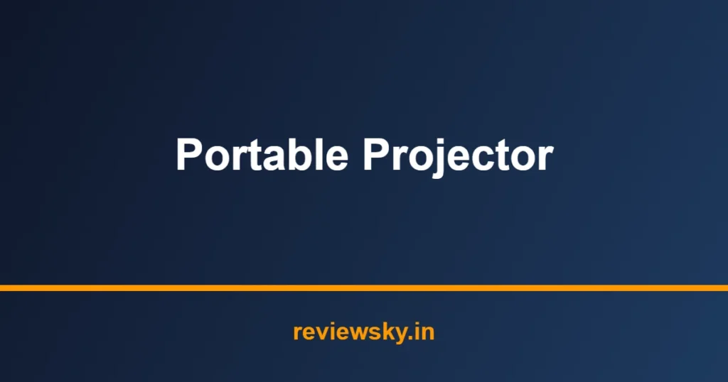 portable projector