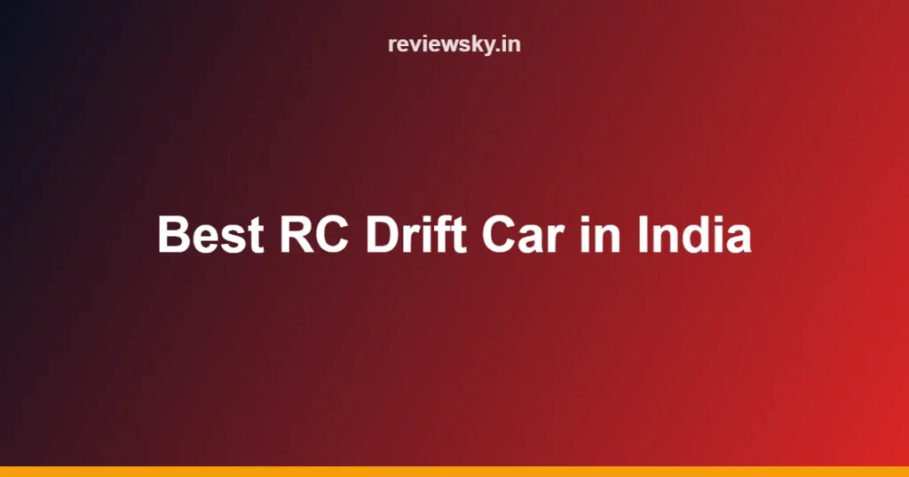 Best RC Drift Car in India
