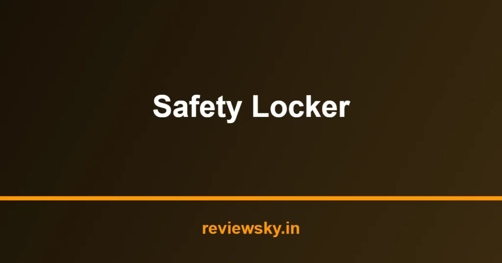 safety locker