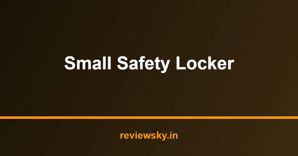 small safety locker