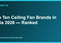 Top Ten Ceiling Fan Brands in India 2026 — Ranked Top Ten Ceiling Fan Brands in India 2026 — Ranked